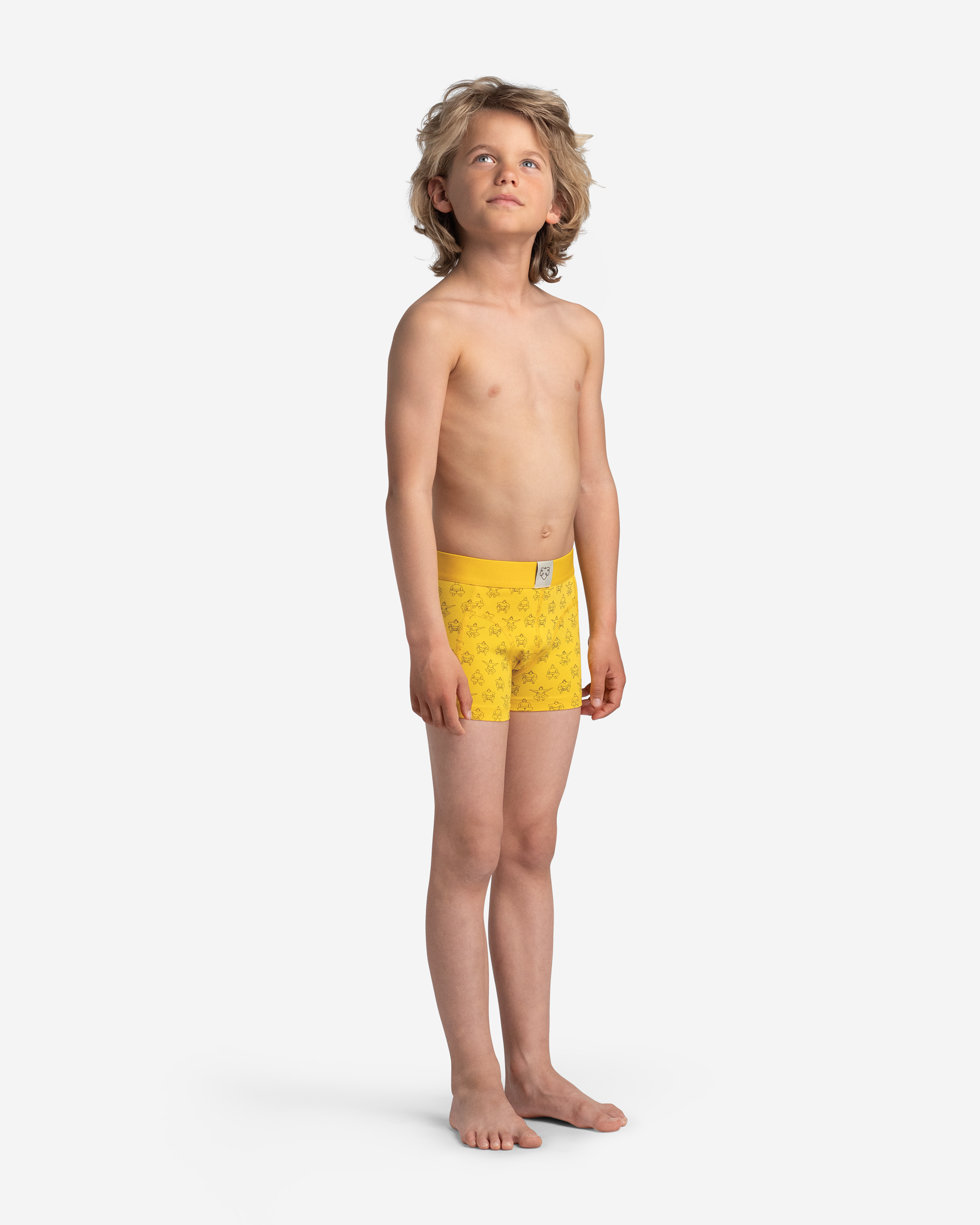 A-dam Boys Boxer brief with Memphis print from GOTS organic cotton