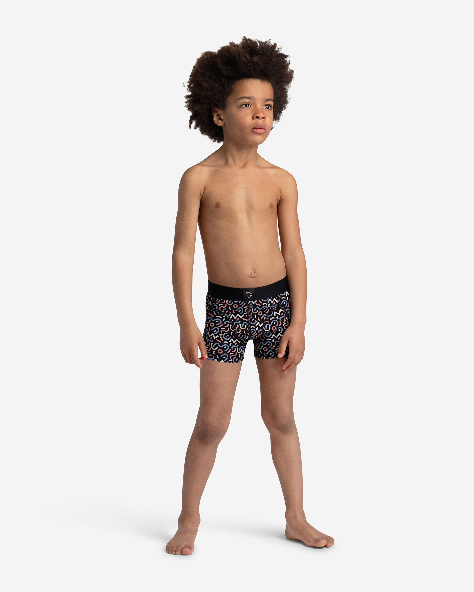 A-dam Boys Boxer briefs with dancing couple from GOTS organic