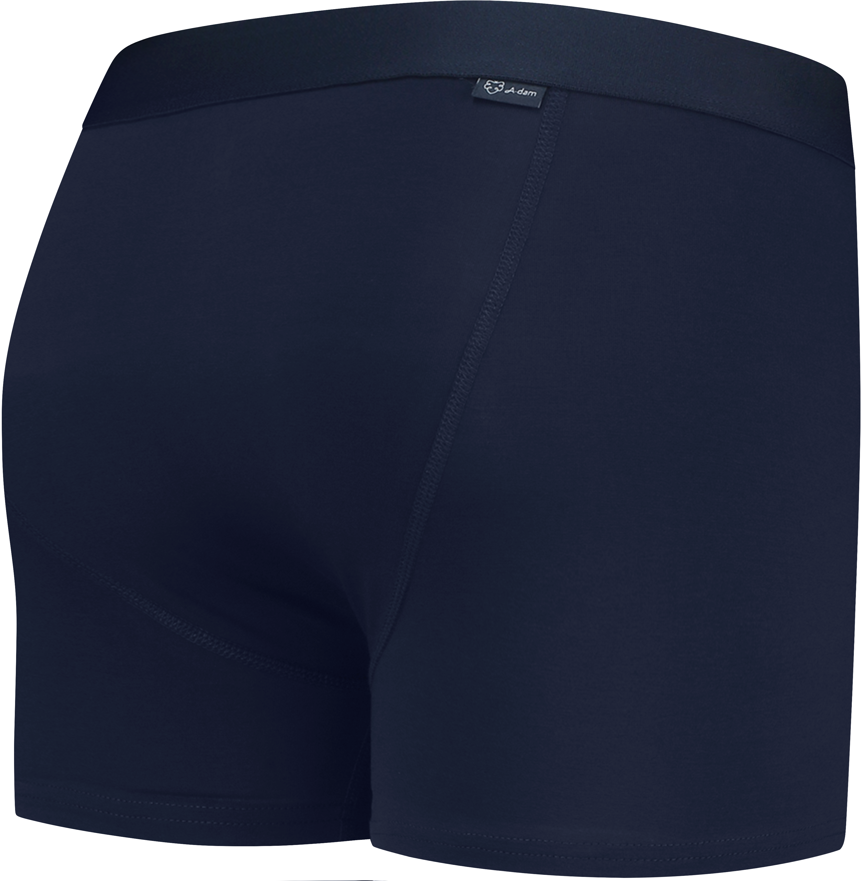A-dam 3x blue boxers with print from GOTS organic cotton