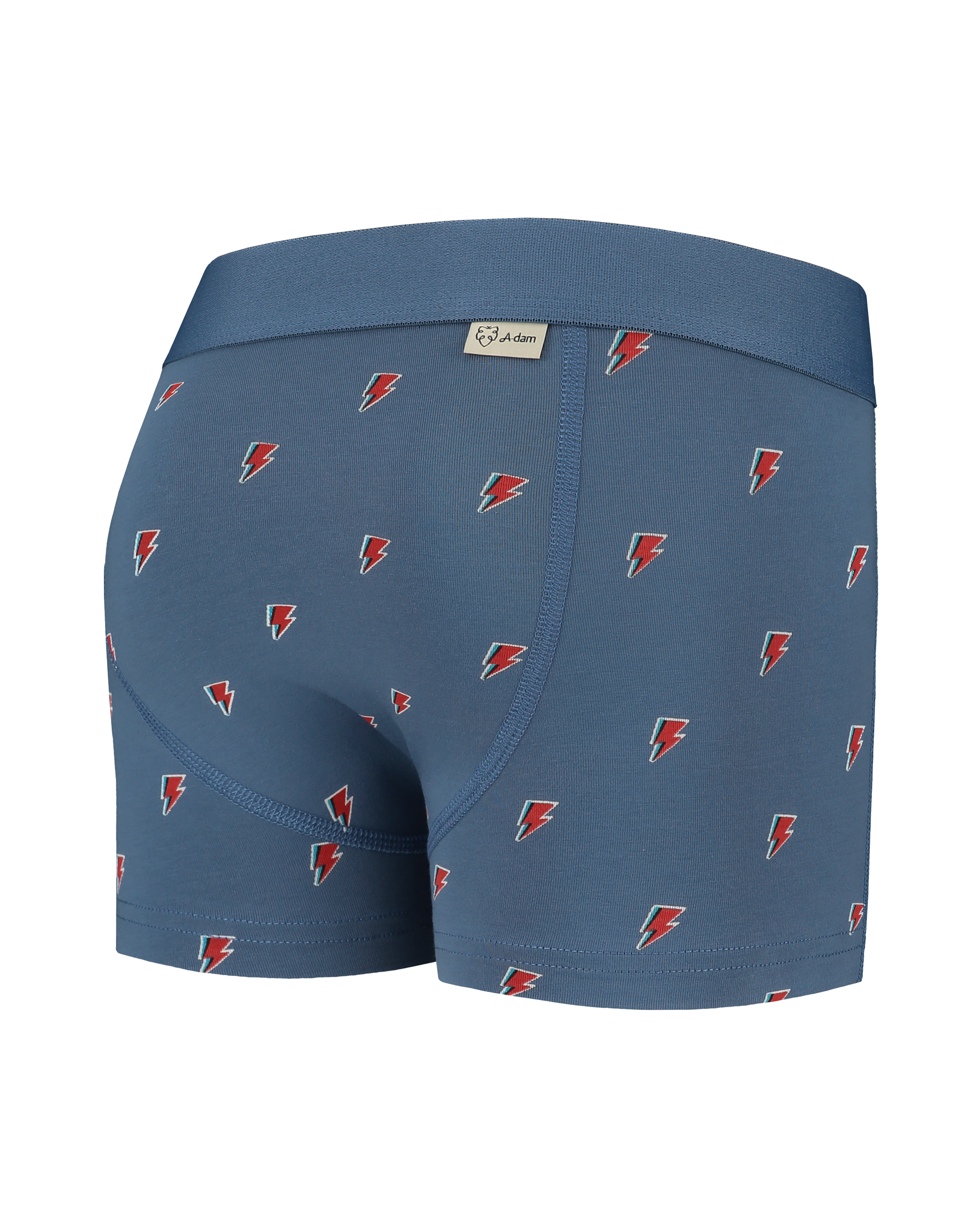 A-dam Boys Boxer briefs with lightning bolts from GOTS organic cotton