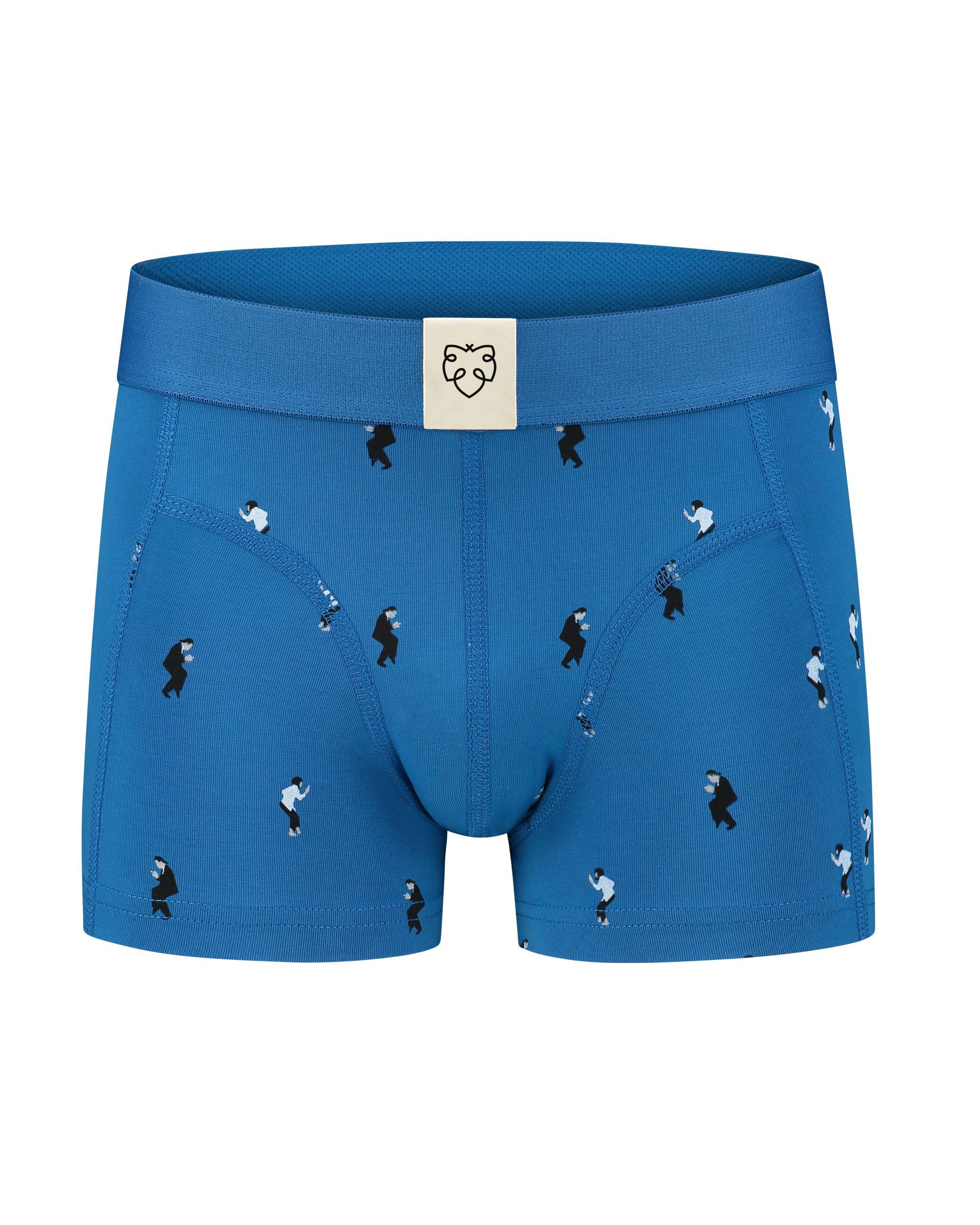 A-dam Boys Boxer briefs with dancing couple from GOTS organic