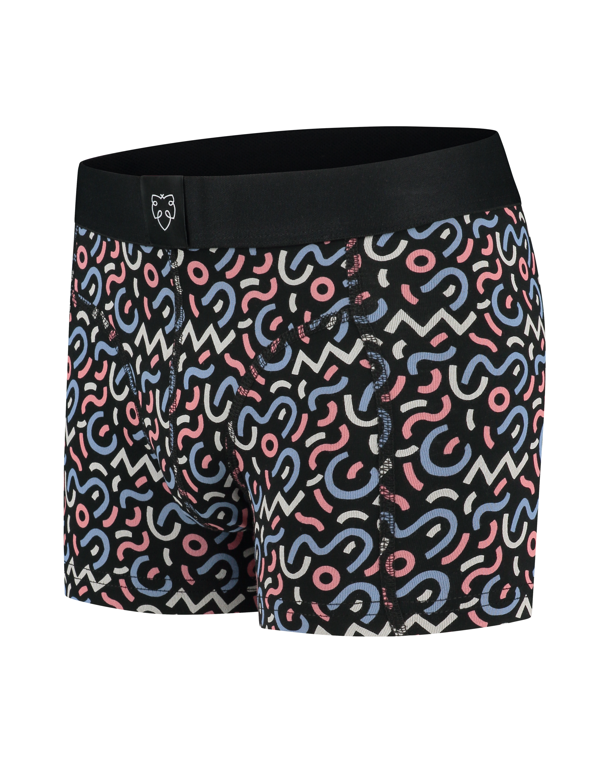 A-dam Boys Boxer brief with Memphis print from GOTS organic cotton